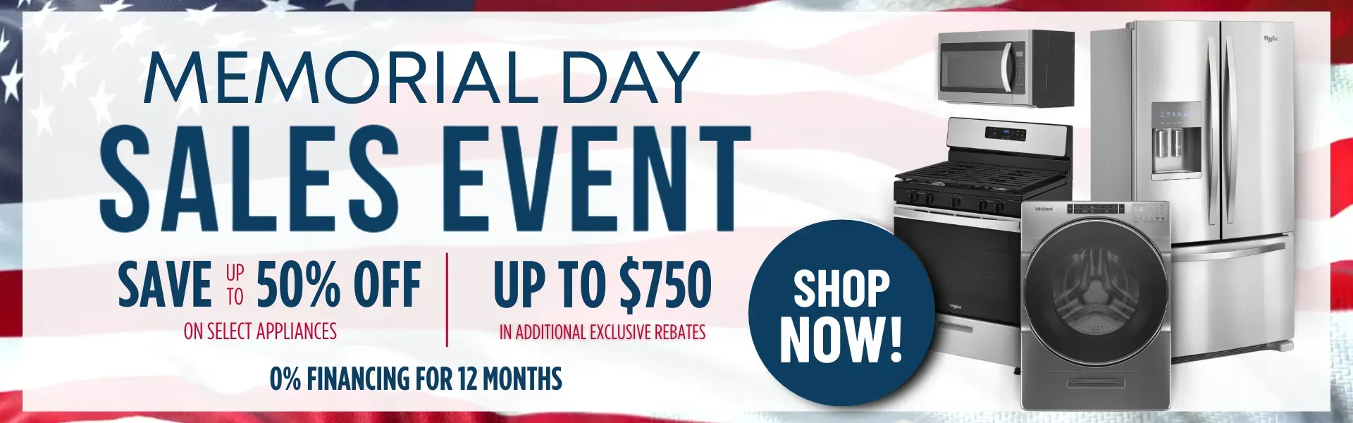 Memorial Day Sales Event